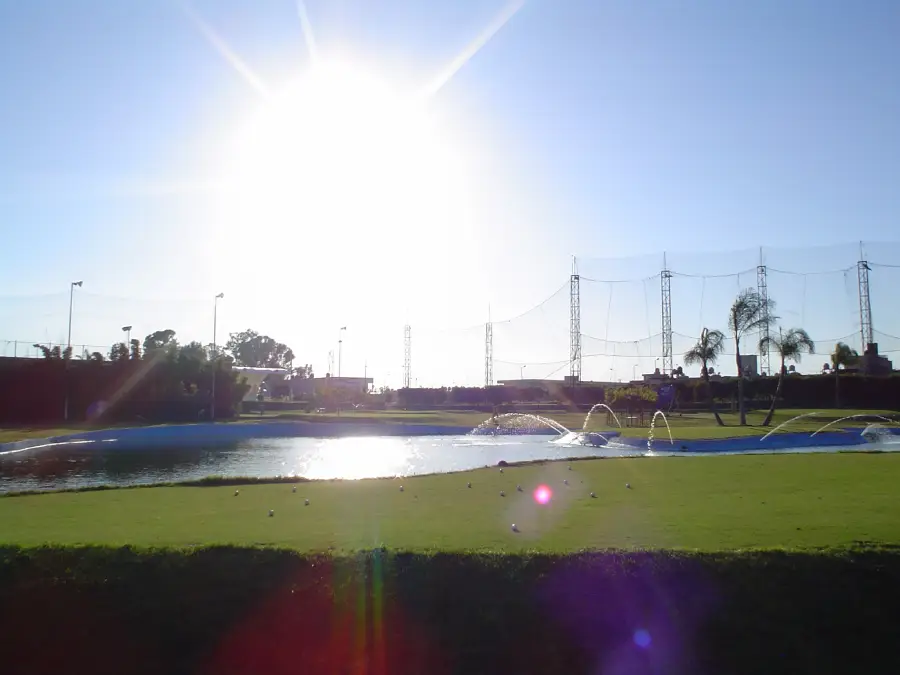 Atardecer en el lago