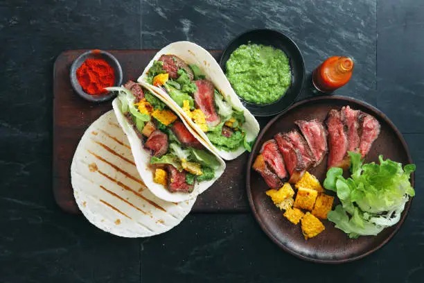 Tacos de Arrachera